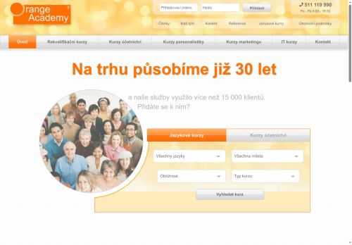 Zobrazit webové stránky Orange Academy plus, s.r.o. – učebna Zastávka