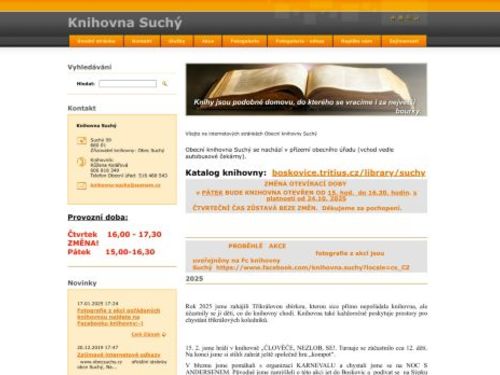 Obecní knihovna Suchý