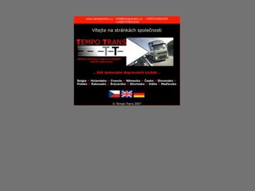 Tempo Trans .s.r.o. - Ludvík Lujka