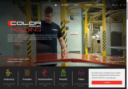 COLORprofi Industry, spol. s r.o. nabízí práci na pozici Pracovník kontroly a expedice (m/ž) v obci Boskovice