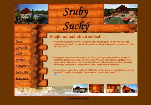 Zobrazit webové stránky Sruby Suchý