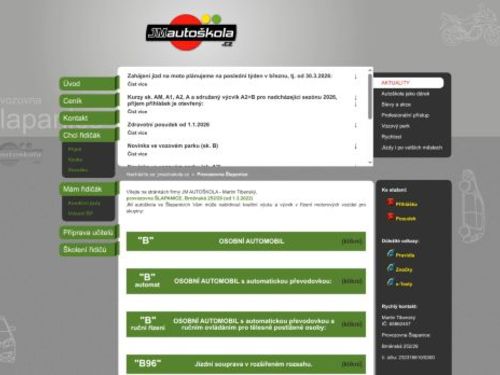 JM Autoškola Šlapanice