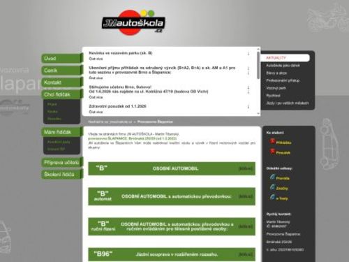 JM Autoškola Šlapanice