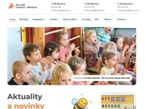 ZŠ a MŠ Ivančice Němčice