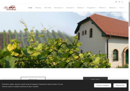 Zobrazit webové stránky Hotel Vinohrad Milotice