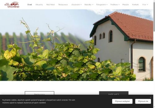 Zobrazit webové stránky Hotel Vinohrad Milotice