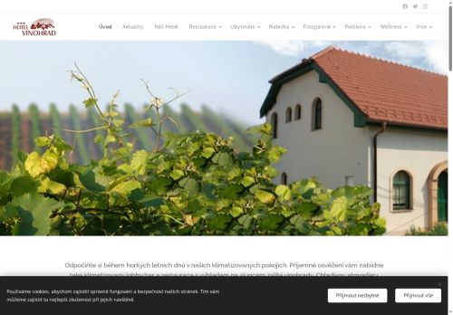 Zobrazit webové stránky Hotel Vinohrad Milotice