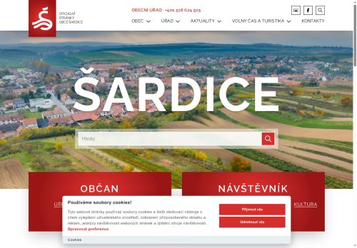Zobrazit webové stránky Obecní úřad Šardice
