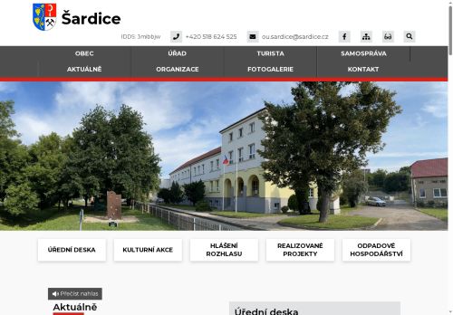 Zobrazit webové stránky Obecní úřad Šardice