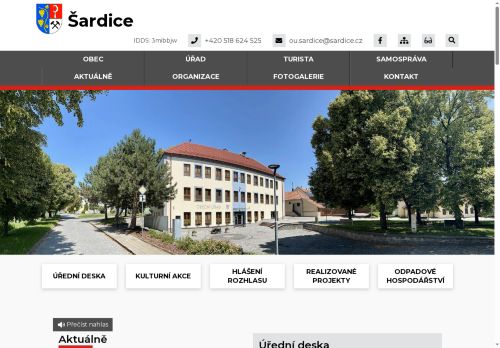 Zobrazit webové stránky Obecní úřad Šardice