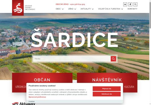 Zobrazit webové stránky Obecní úřad Šardice