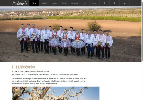 Zobrazit webové stránky Miločanka