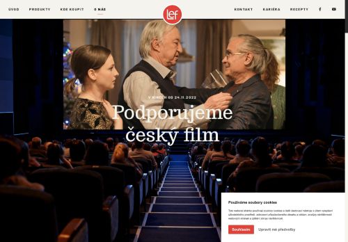 Zobrazit webové stránky Lef