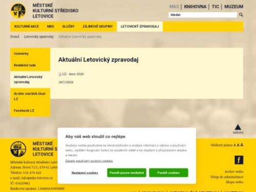 Letovický zpravodaj