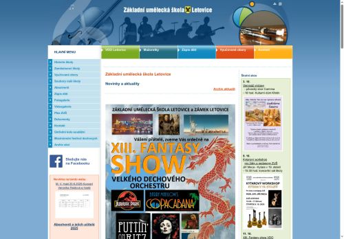 Zobrazit webové stránky Festival dechových orchestrů Letovice