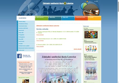 Zobrazit webové stránky Festival dechových orchestrů Letovice