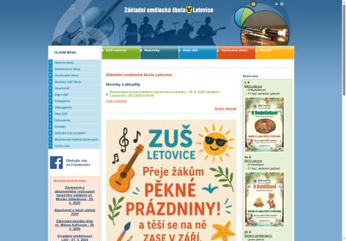 Zobrazit webové stránky Festival dechových orchestrů Letovice