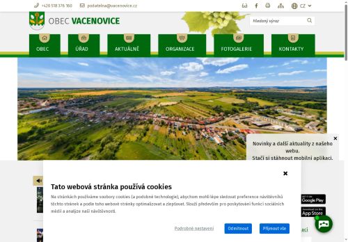 Zobrazit webové stránky Obecní úřad Vacenovice