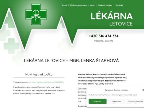 Lékárna Mgr. Štarhová Letovice
