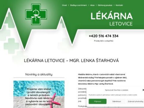 Lékárna Mgr. Štarhová Letovice