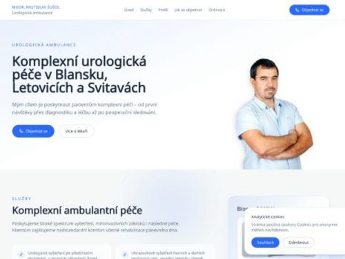 Urologická ambulance - MUDr. Rastislav Šušol