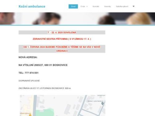 Kožní ambulance - MUDr. Martina Krejčířová