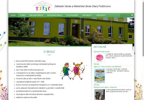 Základní škola a Mateřská škola Starý Poddvorov, příspěvková organizace nabízí práci na pozici Učitelé na 1. stupni základních škol (kromě v přípravných třídách základních škol) v obci Starý Poddvorov