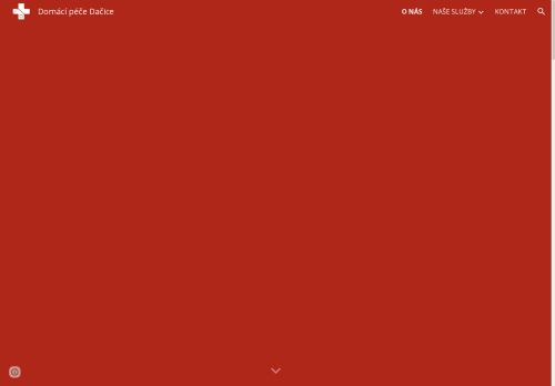 Webové stránky Domácí péče Dačice s.r.o., Dačice