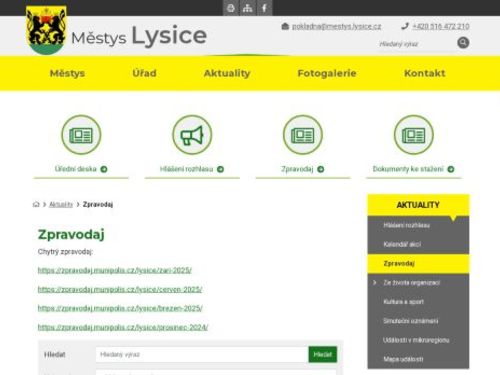 Lysický zpravodaj