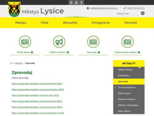 Lysický zpravodaj