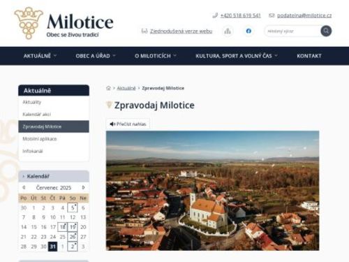 Zpravodaj Milotice