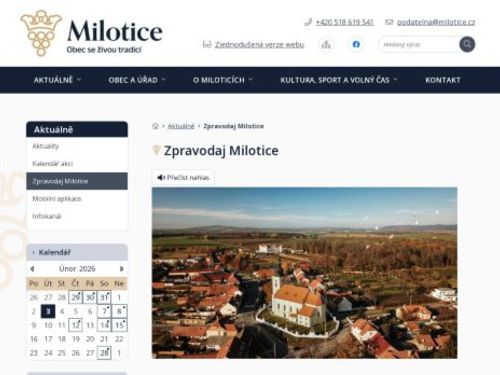 Zpravodaj Milotice