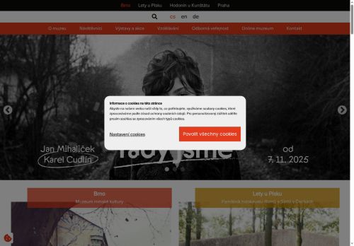 Zobrazit webové stránky Hodonín u Kunštátu. Památník holokaustu Romů a Sintů na Moravě, Muzeum romské kultury s.p.o