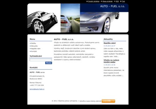 Zobrazit webové stránky AUTO - FUEL s.r.o.