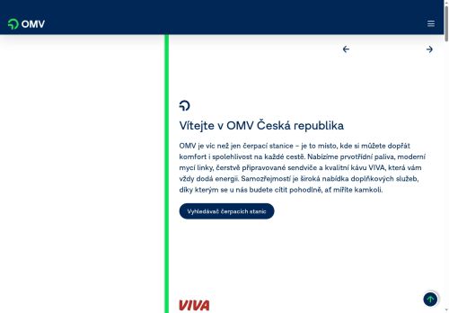 Zobrazit webové stránky OMV