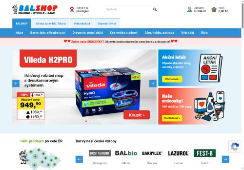 Zobrazit webové stránky Barva a laky - drogerie Kralupy nad Vltavou