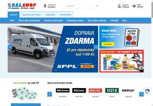 Zobrazit webové stránky Barva a laky - drogerie Kralupy nad Vltavou