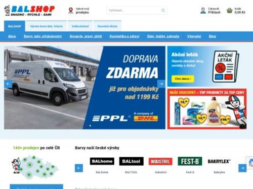 Barvy a laky - drogerie Balshop.cz