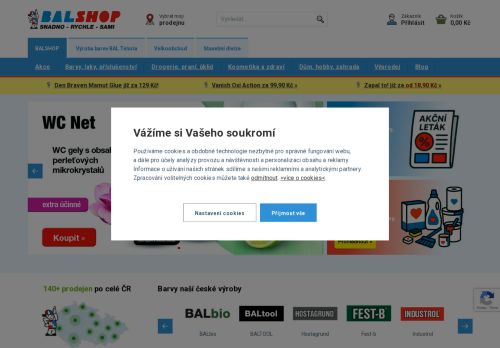 Zobrazit webové stránky Barva a laky - drogerie Kralupy nad Vltavou