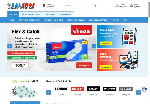 Zobrazit webové stránky Barva a laky - drogerie Kralupy nad Vltavou