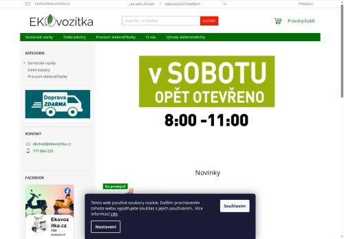 Zobrazit webové stránky Ekovozitka.cz