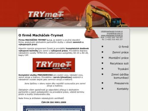 MACHÁČEK-TRYMET, s.r.o.
