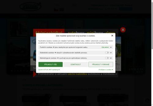 Zobrazit webové stránky TEZAS servis, a.s. - IVECO Bus