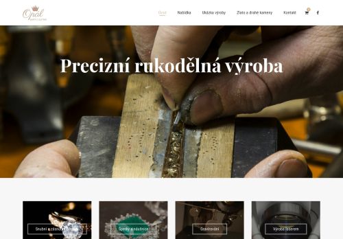 Zobrazit webové stránky Zlatnictví Opál