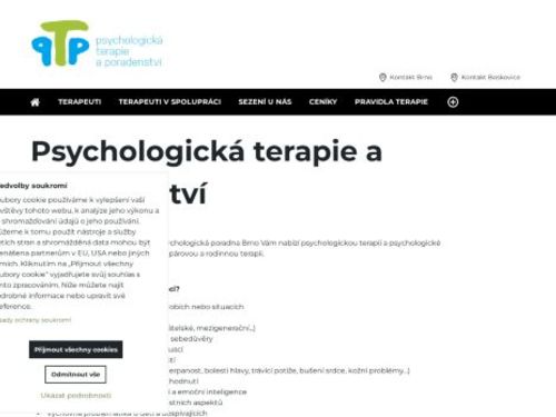 Psychologická terapie a poradenství - PhDr. Veronika Novotná