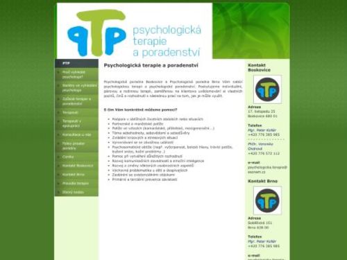 Psychologická terapie a poradenství - PhDr. Veronika Novotná