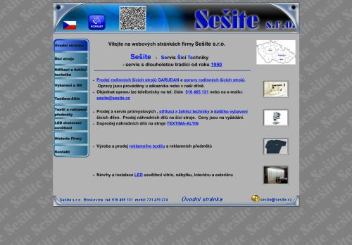 Zobrazit webové stránky SEŠITE, s.r.o.