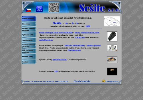 Zobrazit webové stránky SEŠITE, s.r.o.