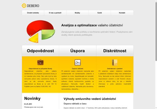 Zobrazit webové stránky Debero, s.r.o.