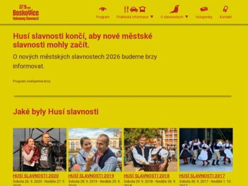 Husí slavnosti v Boskovicích